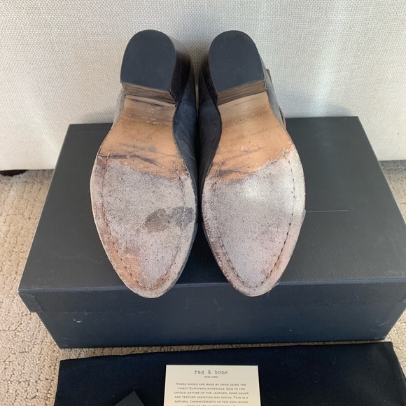 Rag & Bone Harrow ankle boot, Slate women’s 37 - Picture 6 of 7